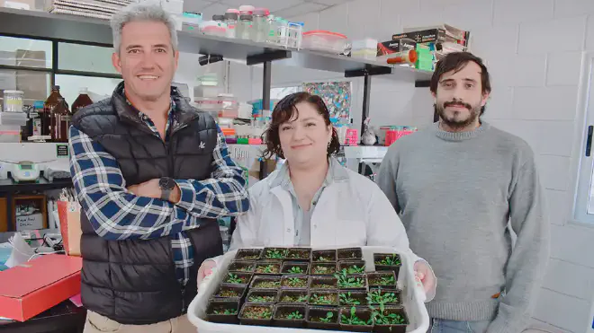 Javier Botto, Carla Barraza y Gabriel Gómez-Ocampo