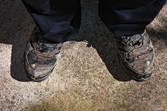 Los pies de Rocke, mi más querido amigo. Crédito de la imagen: Ricardo Daniel González