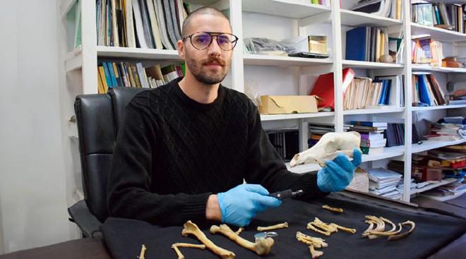 Lucio González Venanzi, uno de los científicos del CONICET que participó de la novedosas investigación. Crédito de la imagen: Lucio González Venanzi